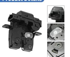Tailgate Boot Lock Latch, Replacement for Micra Qashqai Tiida Actuator Trunk Boot Lid Mechanism, Replaces 90502-2DX0A