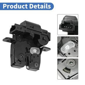 Tailgate Boot Lock Latch, Replacement for Micra Qashqai Tiida Actuator Trunk Boot Lid Mechanism, Replaces 90502-2DX0A