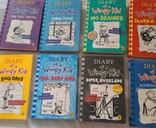 Diary of a Wimpy Kid x 9