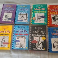 Diary of a Wimpy Kid x 9