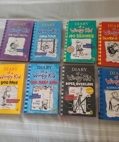 Diary of a Wimpy Kid x 9