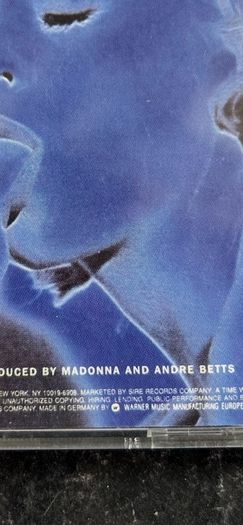 Madonna Erotica    CD