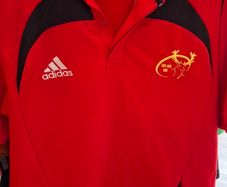 Vintage Munster 2008 Adidas Rugby Union Jersey (Adult Medium) FREE POST