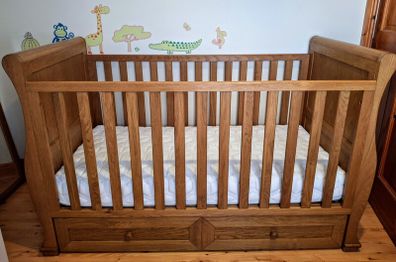 Cot Bed & Mattress