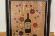 Large Framed Print of The Different Types of Wine