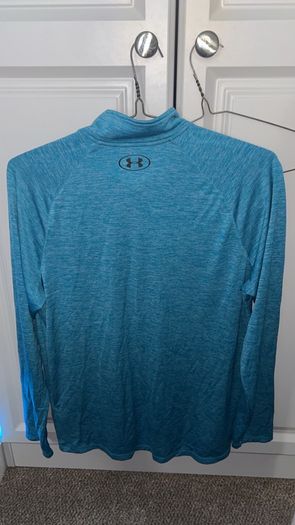Armour Tech 1/4 Zip Medium Bright Day Blue
