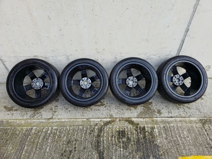 Genuine Audi A3/S3 S-Line 17" Alloys & Tyres - Like New, Good Tyres