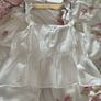 top H&M white 100% cotton top medium Image 8
