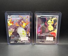Charizard Vmax Sv107/Sv122 | Team Rocket's Mimikyu 238/217 Pokemon Cards