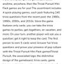 5 Euro Each Or All 3 For Only 10 Euro!! - Brand New Games Image 8
