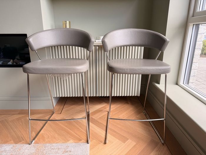 2 x Calligaris Bar Stools