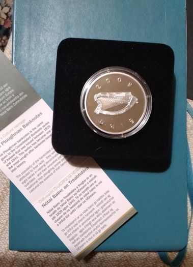 Central Bank  Proof Silver Coin