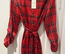Satin Shirt Dress BNWT