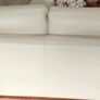 Incanto Divani Cream Italian Leather Sofa Image 3