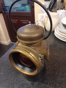 Antique Brass Lamp