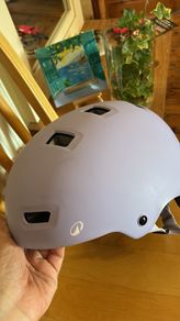 BTWIN Urban Helmet Lilac Size M