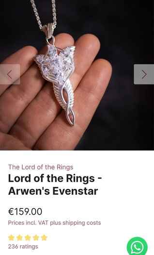 Lord of the Rings pendant