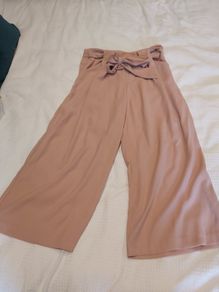 pull and bear cropped trousers