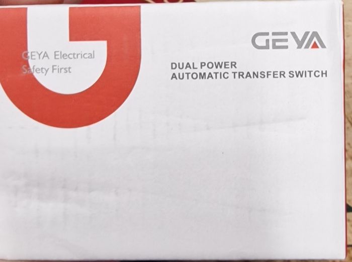 Automatic changeover switch