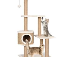Cat Tree with Scratching Post 123cm Seagrass