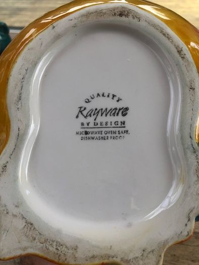 Vintage Rayware Lion & Mice Ceramic Cookie Jar