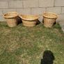 Matching Wicker Laundry Baskets x 3 Image 4