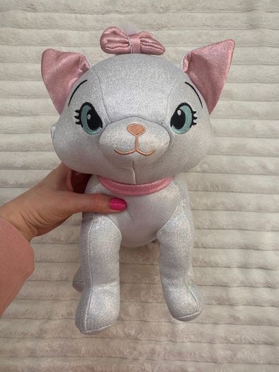 Disney Marie Aristocats Sparkling Ltd 100 Years Of Wonder Plush NO Sound approx. 30cm Used Please see photos