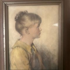 Vintage Lithograph Print