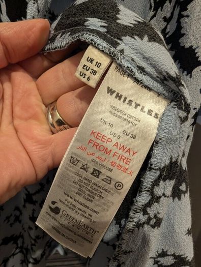 Whistles brand dress