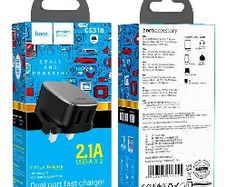 Hoco CS31B Ray Dual Port Charger Black