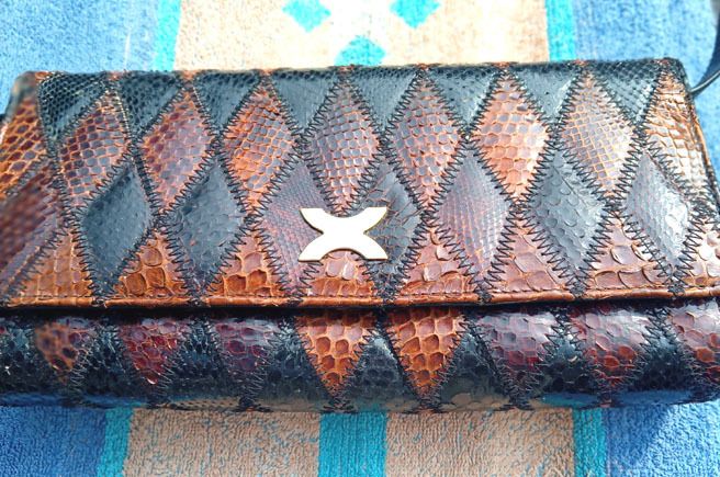 Ladies Handbag Snakeskin