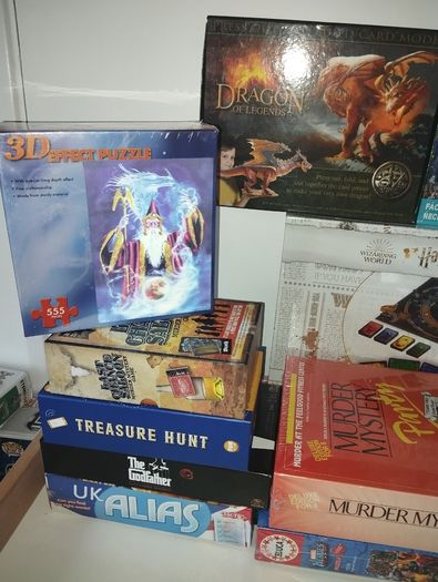Brand New & Sealed Board Games Puzzles 10 e each