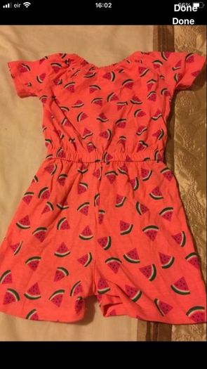 Girls shorts suit 12/18 mths