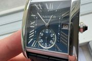 Cartier Tank MC Blue Dial