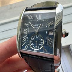 Cartier Tank MC Blue Dial