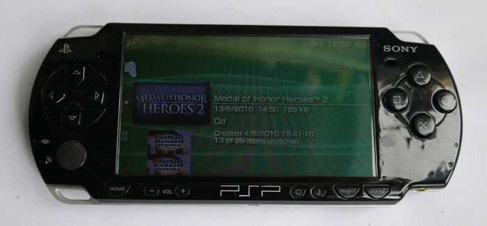 Sony PSP-3000 Black Console Tested Working