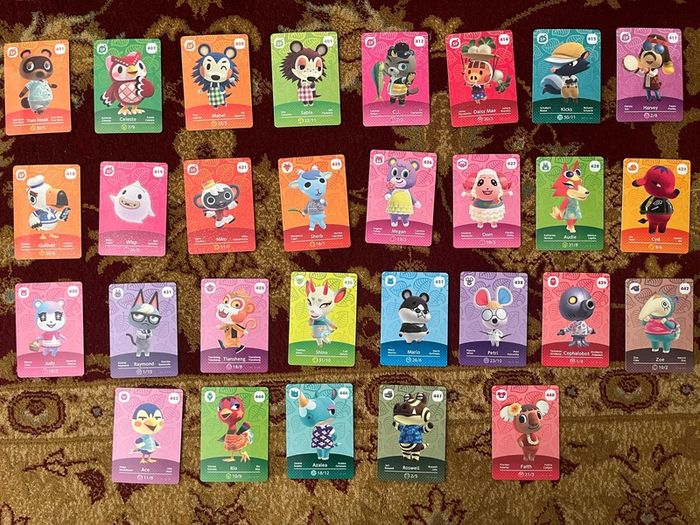 Series 5 Animal Crossing Amiibo Cards