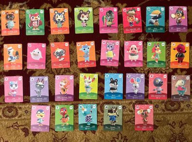 Series 5 Animal Crossing Amiibo Cards
