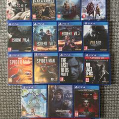 Collection of PlayStation and Nintendo Switch Games