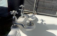 castiron bath
