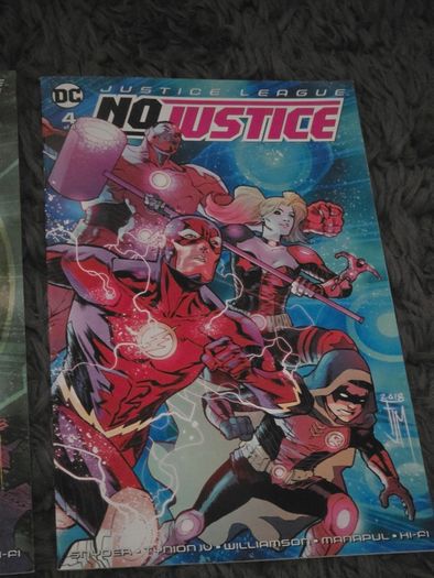 Justice League No Justice #1-4 Full Set