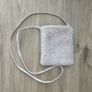 Beige Faux Fur Shoulder Bag / Crossbody Bag Image 2