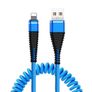 New 1m Retractable Cable for iPhone iPad Fast Quick Charge 3.0 USB Lead #934 Image 2