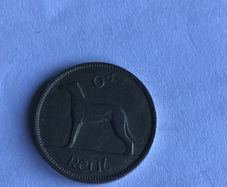 1947 Irish Sixpence