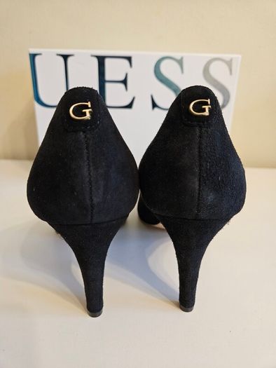 GUESS suede high heel court shoes size 6.5 UK new & boxed bank holiday sale