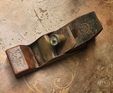 Infill smoothing plane, Mathieson iron