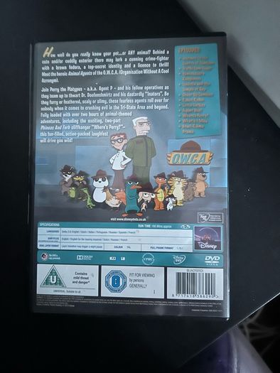 Phineas and Ferb DVD