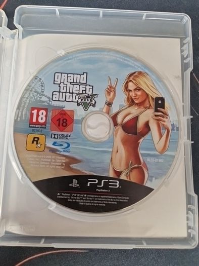 Grand Theft Auto V Five 5 PlayStation3 Ps3 Games Original