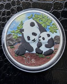 30 Gram Silver Panda 2024 Coloured Yuan 10 Coin