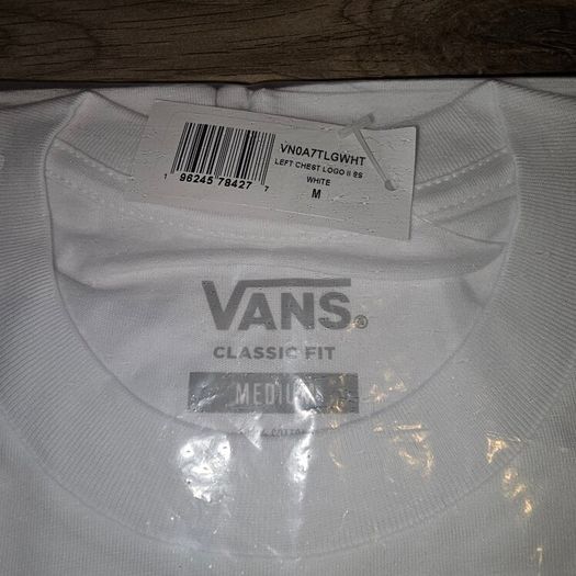 VANS t-shirt in White size: Medium 2 for 30e